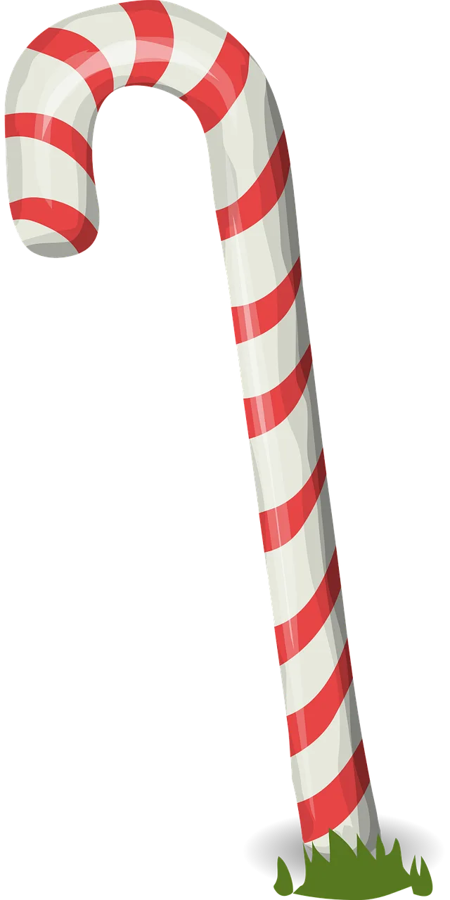 Candy cane Candy Cane Stickdatei – Weihnachten