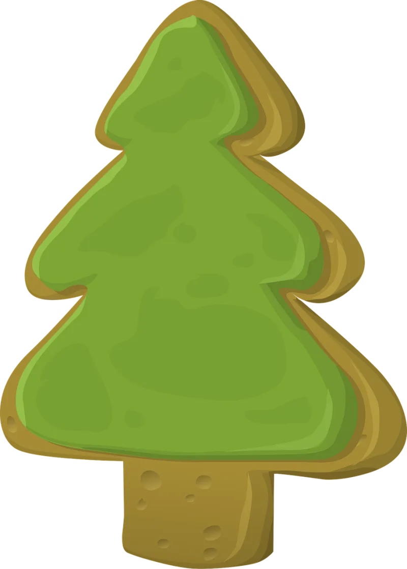 Tree Fir Gingerbread Stickdatei – Weihnachten