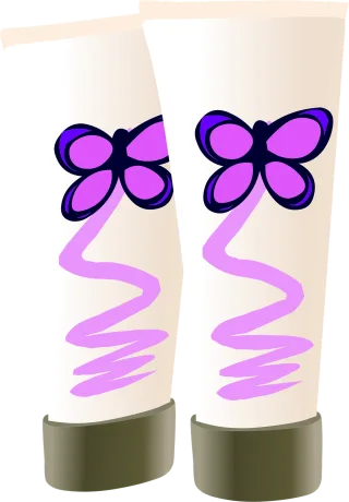 Cosmetics Tube Cream Stickdatei