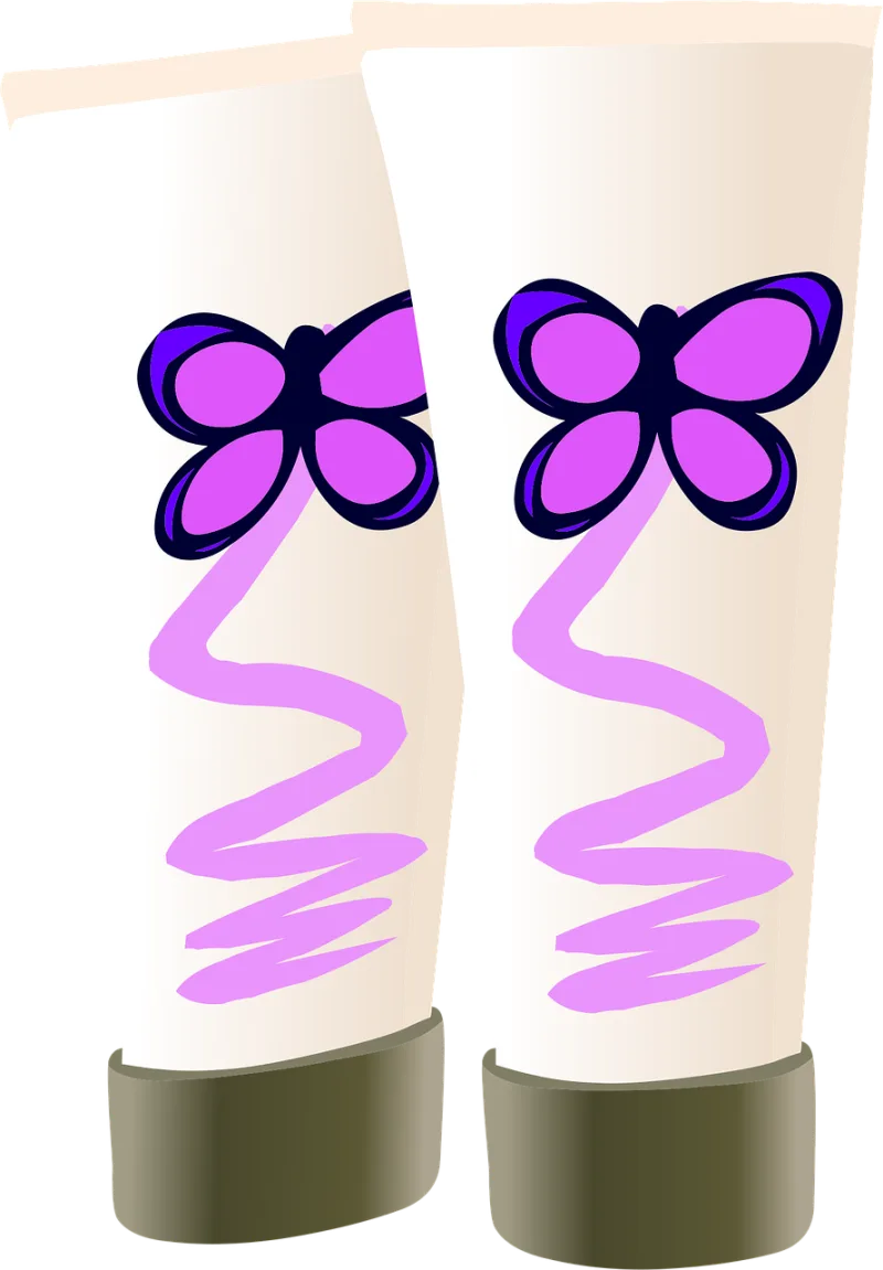 Cosmetics Tube Cream Stickdatei – Essen & Trinken