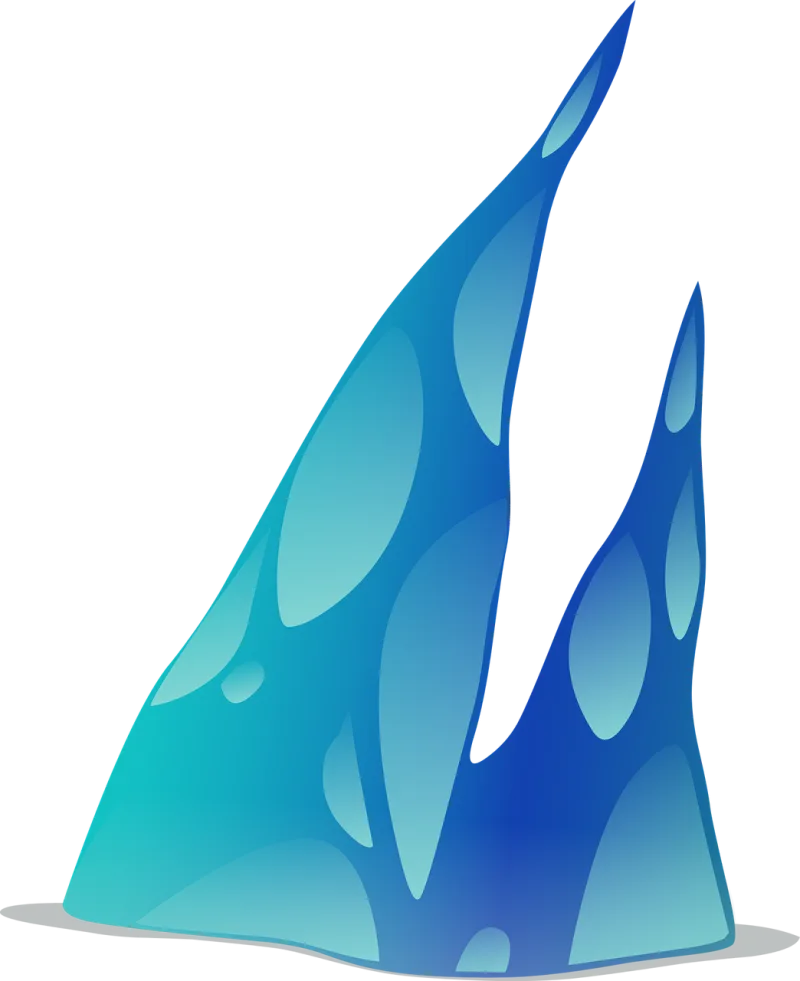 Iceberg Icebergs Ice Stickdatei – Natur