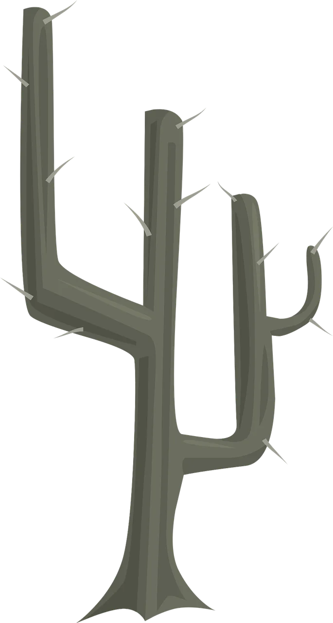 Cactus Plant Natural Stickdatei – Natur