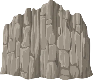 Rock Jagged Gray Stickdatei