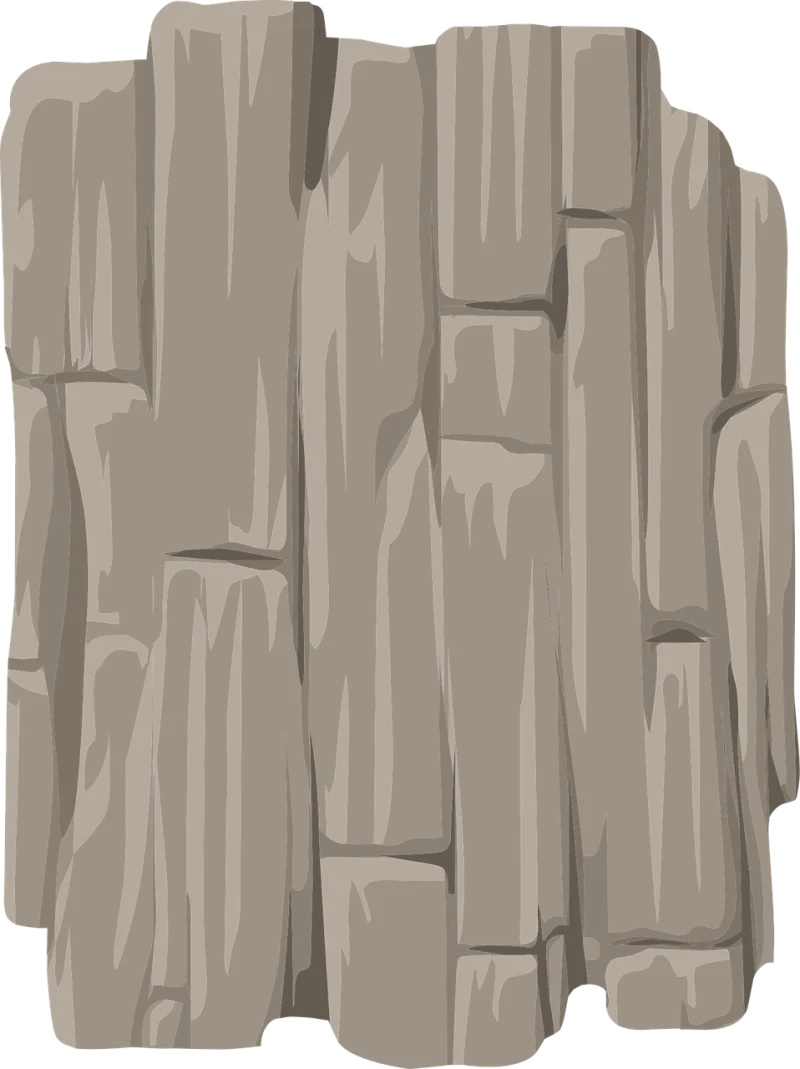 Rock Jagged Grey Stickdatei – Natur