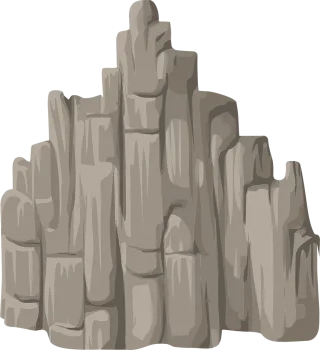 Rock Terrain Jagged Stickdatei