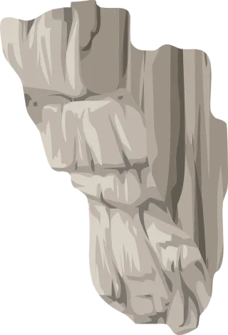 Rock Jagged Grey Stickdatei