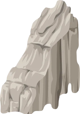 Rock Terrain Jagged Stickdatei – Natur
