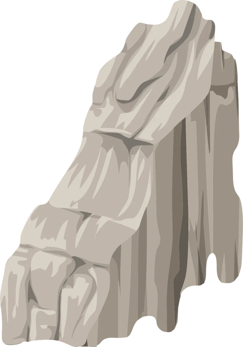 Rock Terrain Jagged Stickdatei – Natur