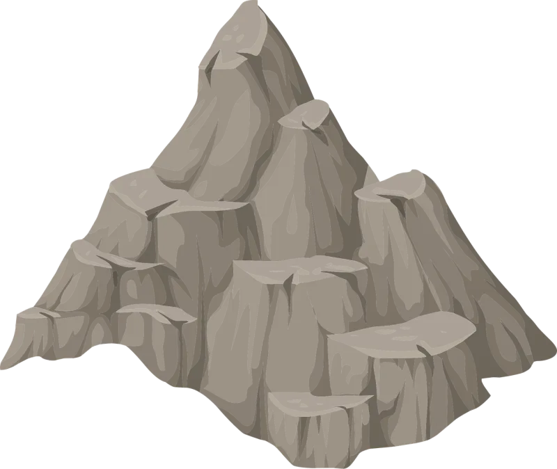 Mountain Nature Hill Stickdatei – Natur