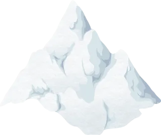 Hill Mountain Snow Stickdatei