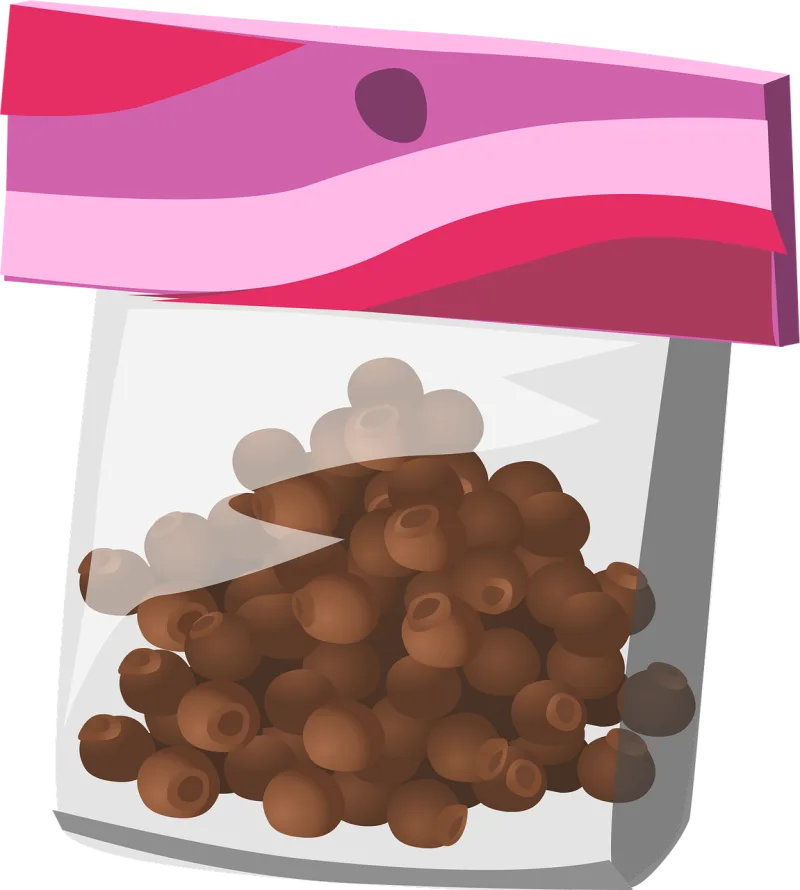 Candies Bag Nuts Stickdatei – Essen & Trinken