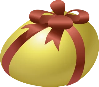 Easter egg Egg Golden Stickdatei