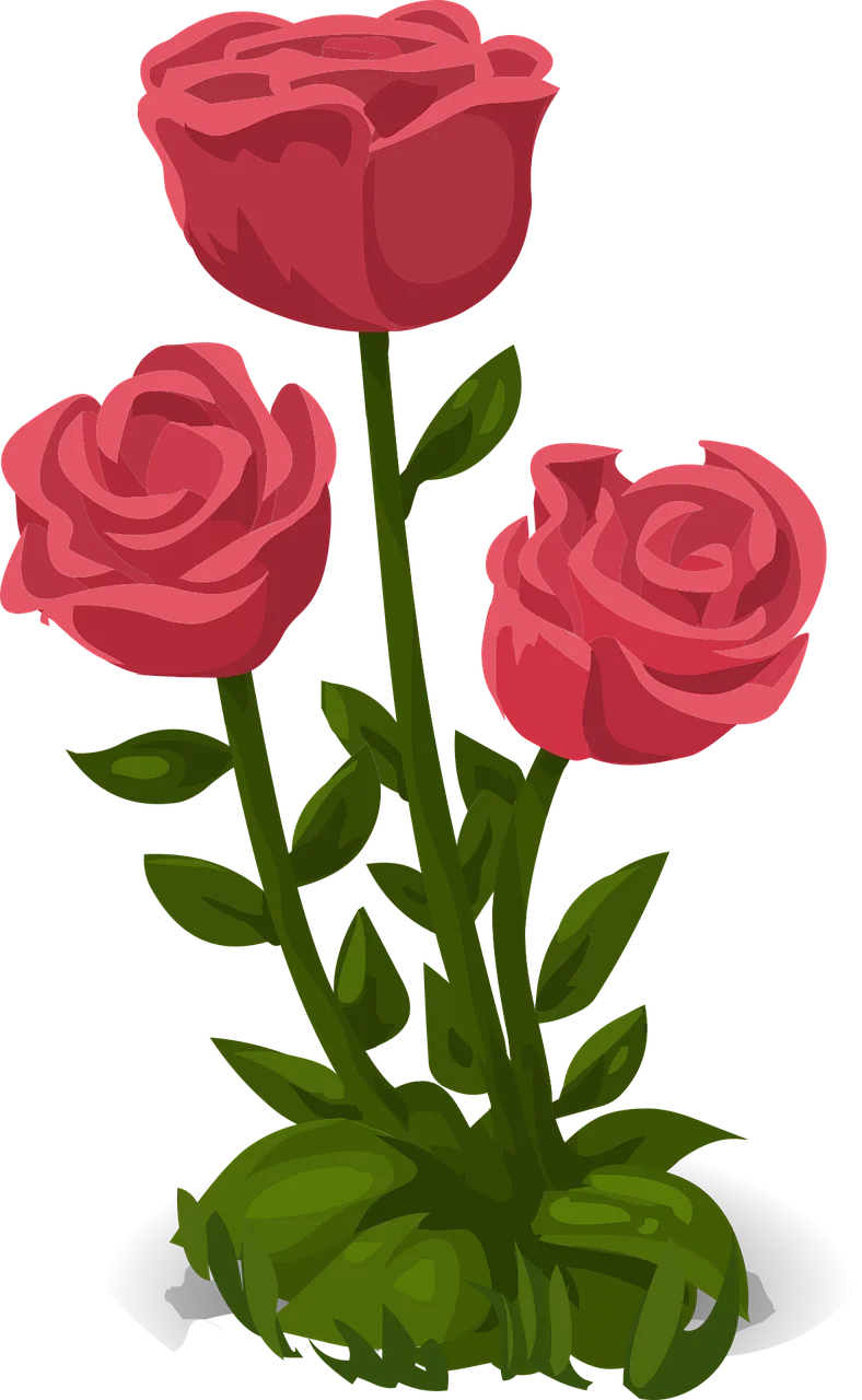 Roses Pink Flower background Stickdatei – Blumen
