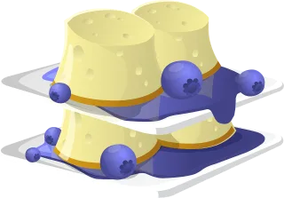 Blueberries Foods Fruits Stickdatei