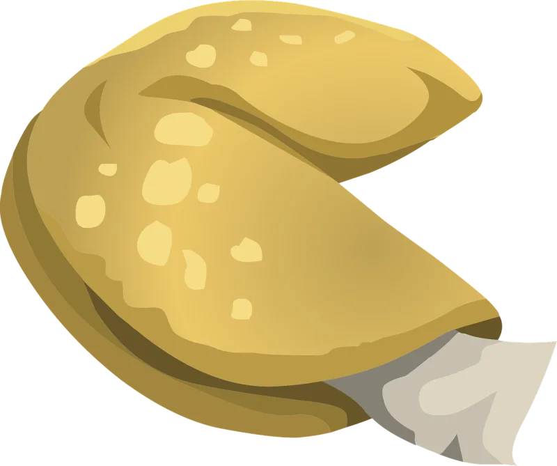 Fortune cookie Fortune Cookie Stickdatei – Essen & Trinken