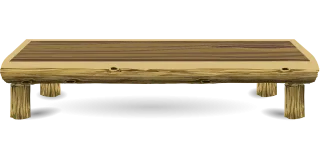 Table Coffee table Wood Stickdatei