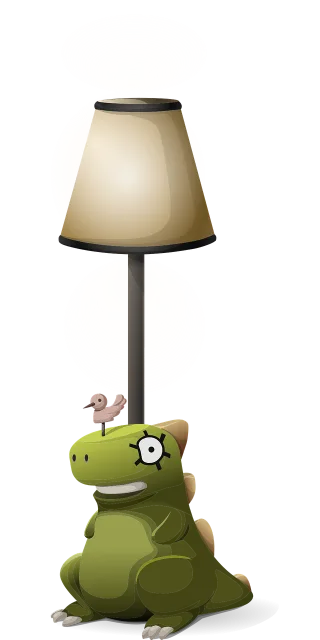Floor lamp Lamp Shade Stickdatei – Kinder