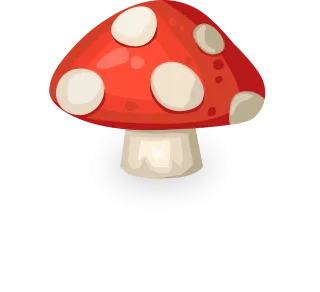 Mushroom Red White Stickdatei