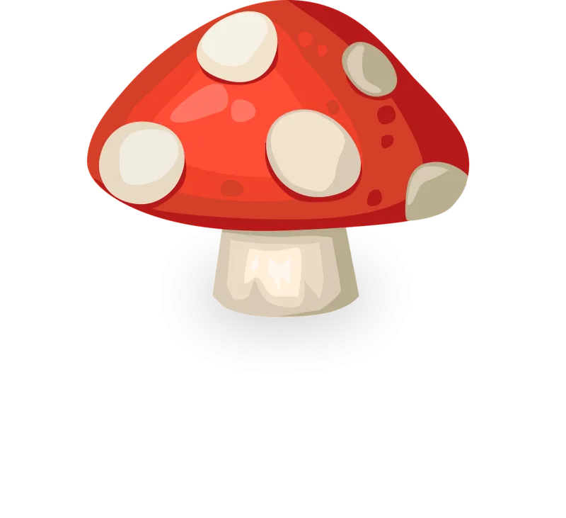 Mushroom Red White Stickdatei – Natur