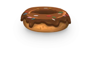 Donut Frosting Sprinkles Stickdatei