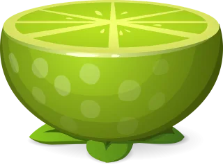 Lime Fruit Citrus Stickdatei