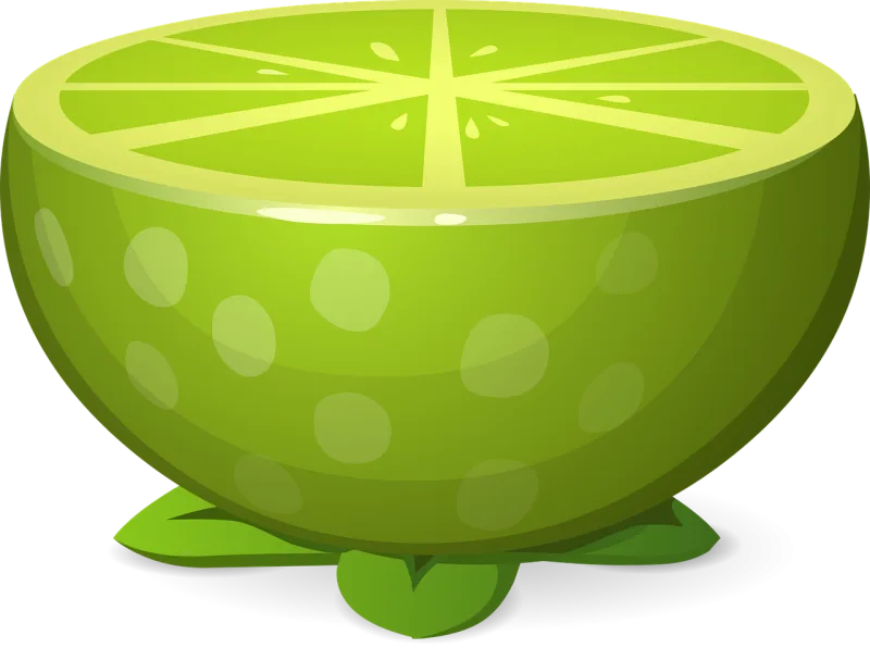 Lime Fruit Citrus Stickdatei – Essen & Trinken