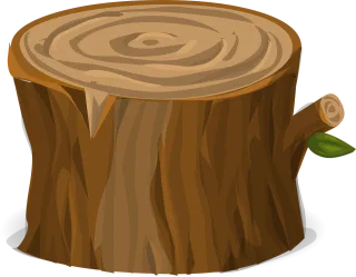 Tree Trunk Nature Stickdatei