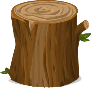 Tree Trunk Nature Stickdatei – Natur