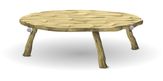 Table Round Furniture Stickdatei – Essen & Trinken