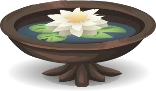 Water lily Flower background Beautiful flowers Stickdatei