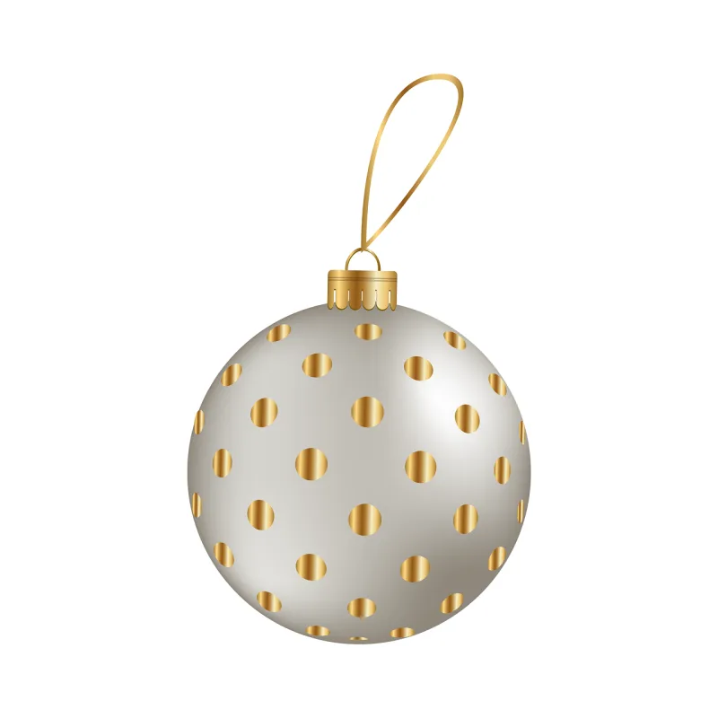 Christmas Bauble Decoration Stickdatei – Weihnachten