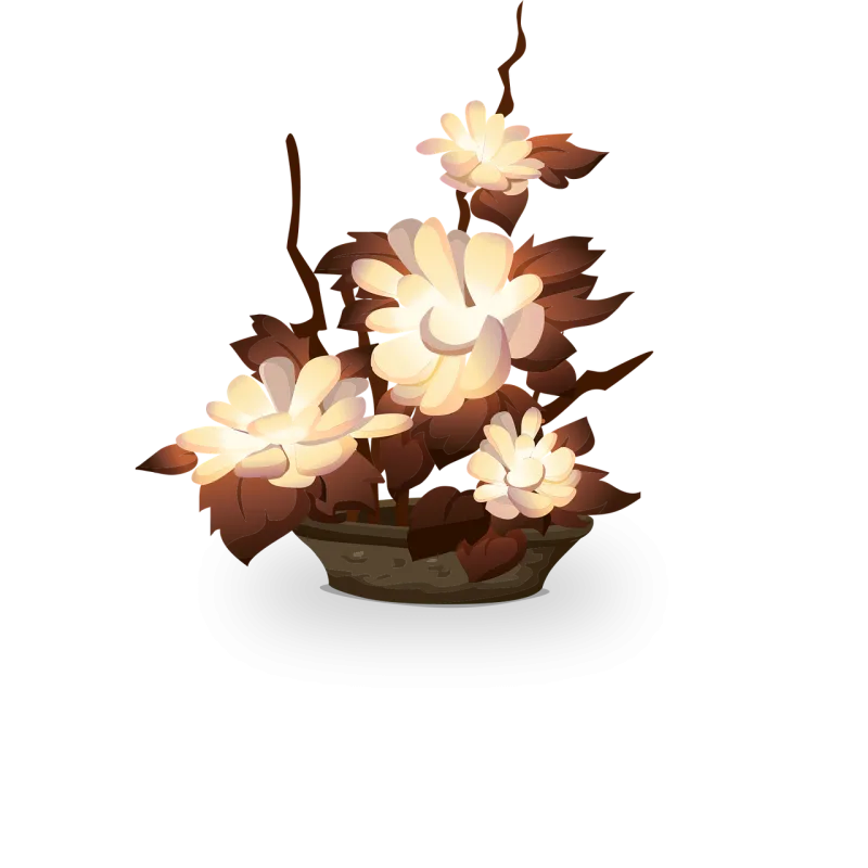 Vase Flower vase Flower background Stickdatei – Blumen