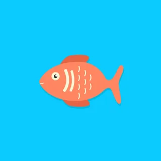 Fish Animal Underwater Stickdatei