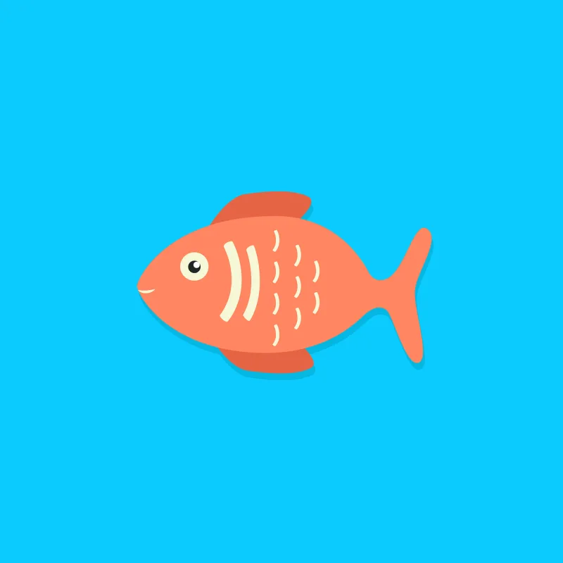 Fish Animal Underwater Stickdatei – Sport