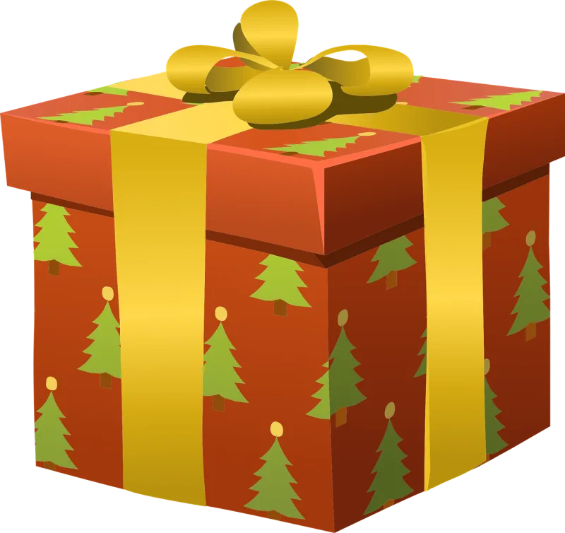 Presents Nature Wrapped Stickdatei – Weihnachten