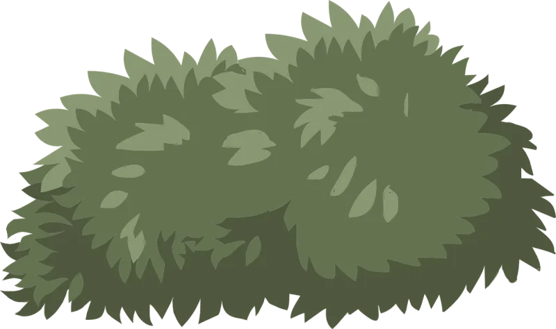 Bush Shrub Green Stickdatei – Natur