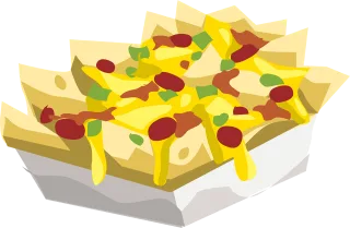 Food Nachos Snack Stickdatei