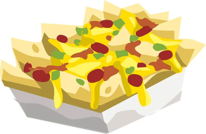 Food Nachos Snack Stickdatei – Essen & Trinken