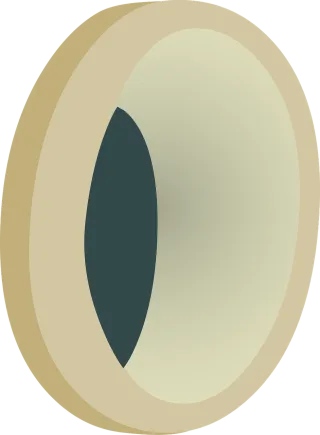 Porthole Window Round Stickdatei