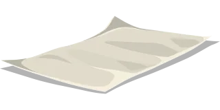Paper White Sheet Stickdatei