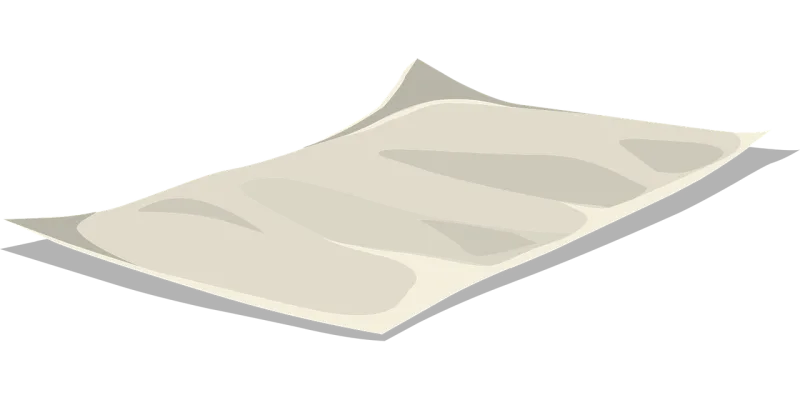 Paper White Sheet Stickdatei – Musik
