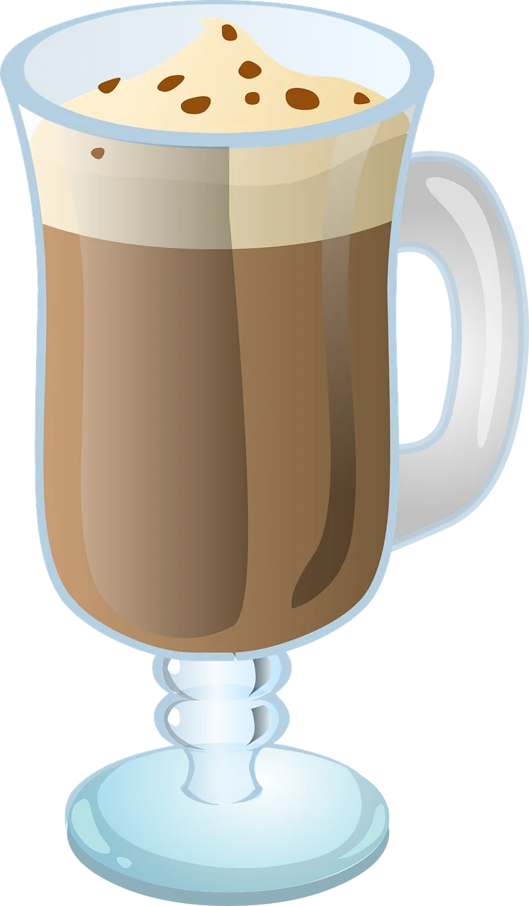 Hot chocolate Latte Chocolate Stickdatei – Essen & Trinken