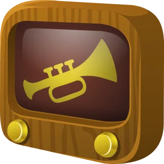 Tv Screen Trumpet Stickdatei