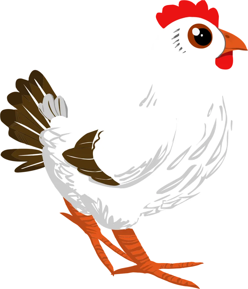 Rooster Poultry Cockerel Stickdatei – Natur
