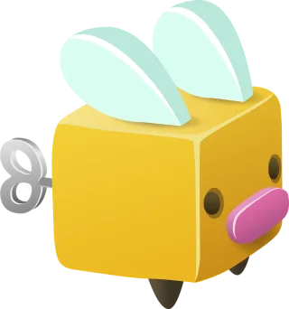 Bee Toy Animal Stickdatei