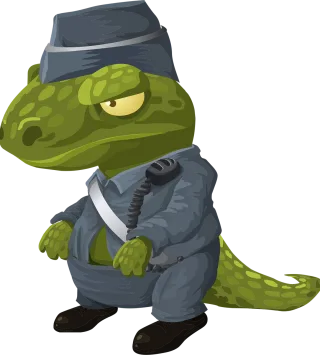 Dinosaur Toy Police Stickdatei – Kinder