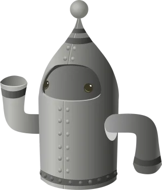 Robot Metal Toy Stickdatei