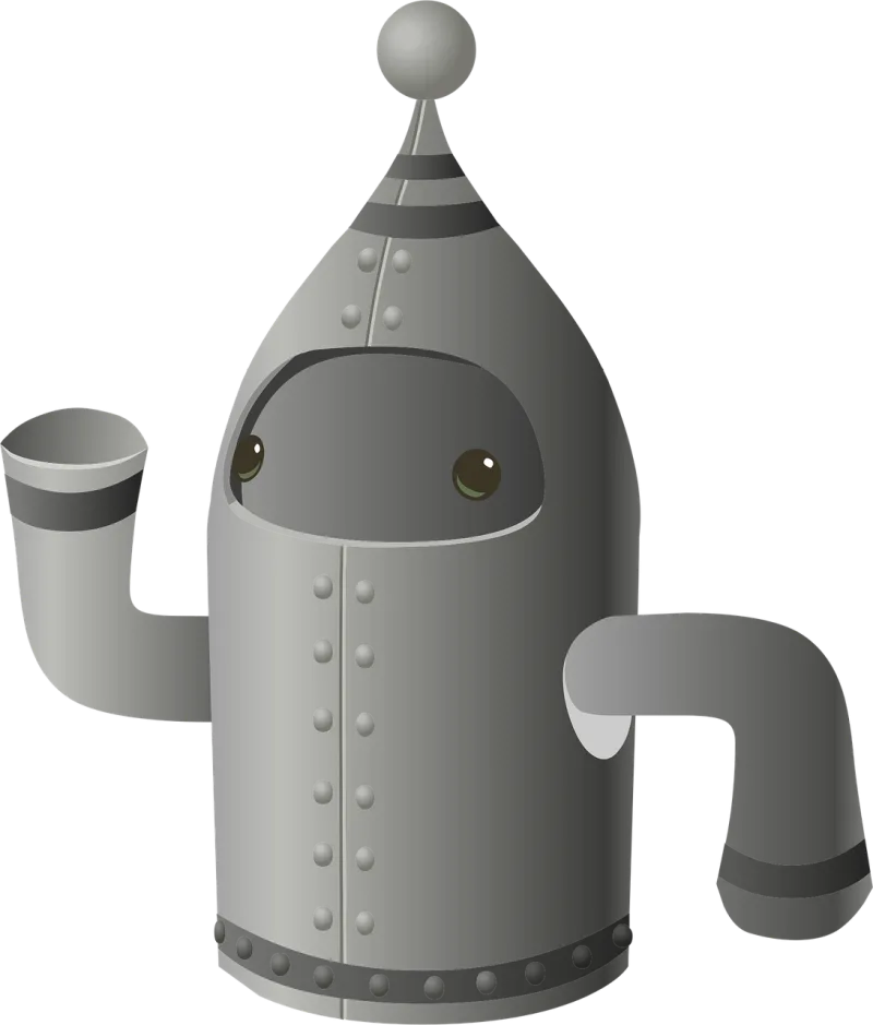 Robot Metal Toy Stickdatei – Kinder