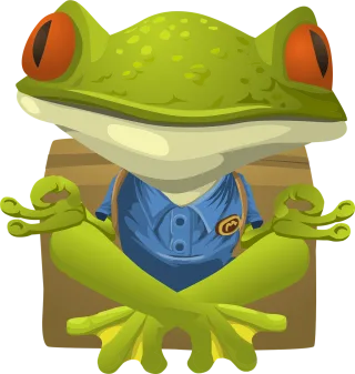 Frog Toad Sitting Stickdatei