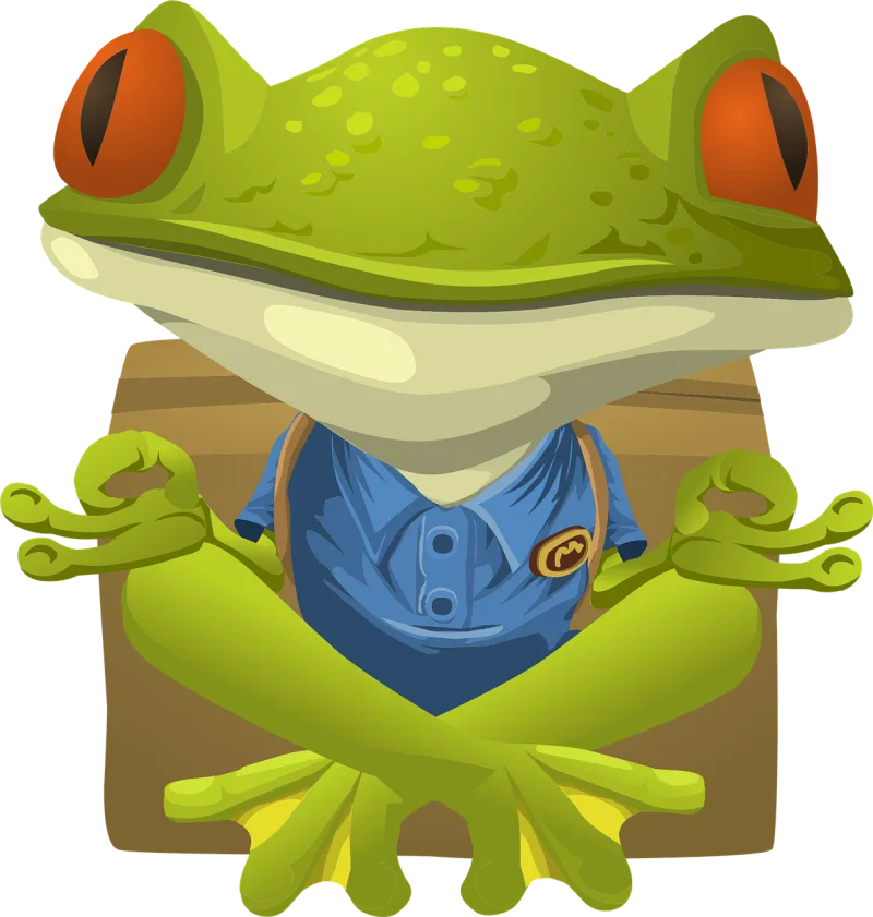 Frog Toad Sitting Stickdatei – Sport
